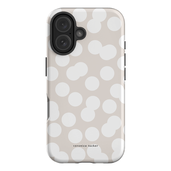 Confetti White Printed Phone Cases iPhone 16 / Armoured by Veronica Tucker - The Dairy