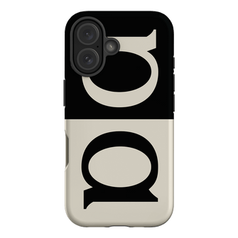 Monogram Printed Phone Cases iPhone 16 / Armoured by Apero - The Dairy