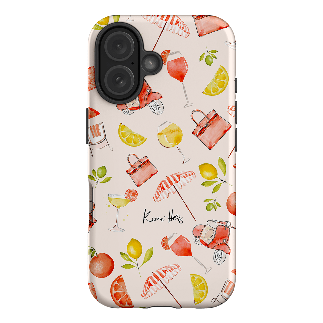 Positano Printed Phone Cases iPhone 16 / Armoured by Kerrie Hess - The Dairy