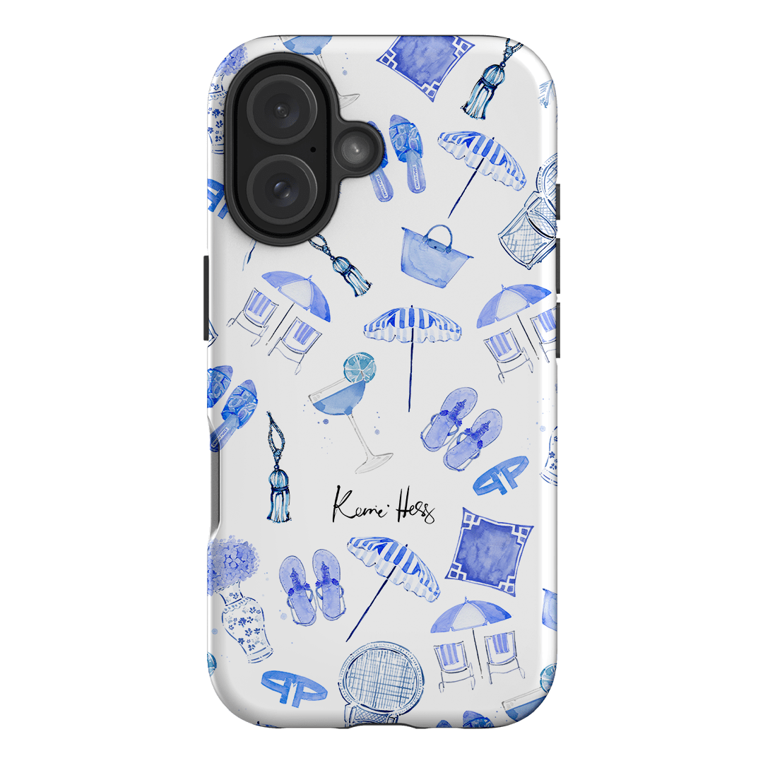 Santorini Printed Phone Cases iPhone 16 / Armoured by Kerrie Hess - The Dairy