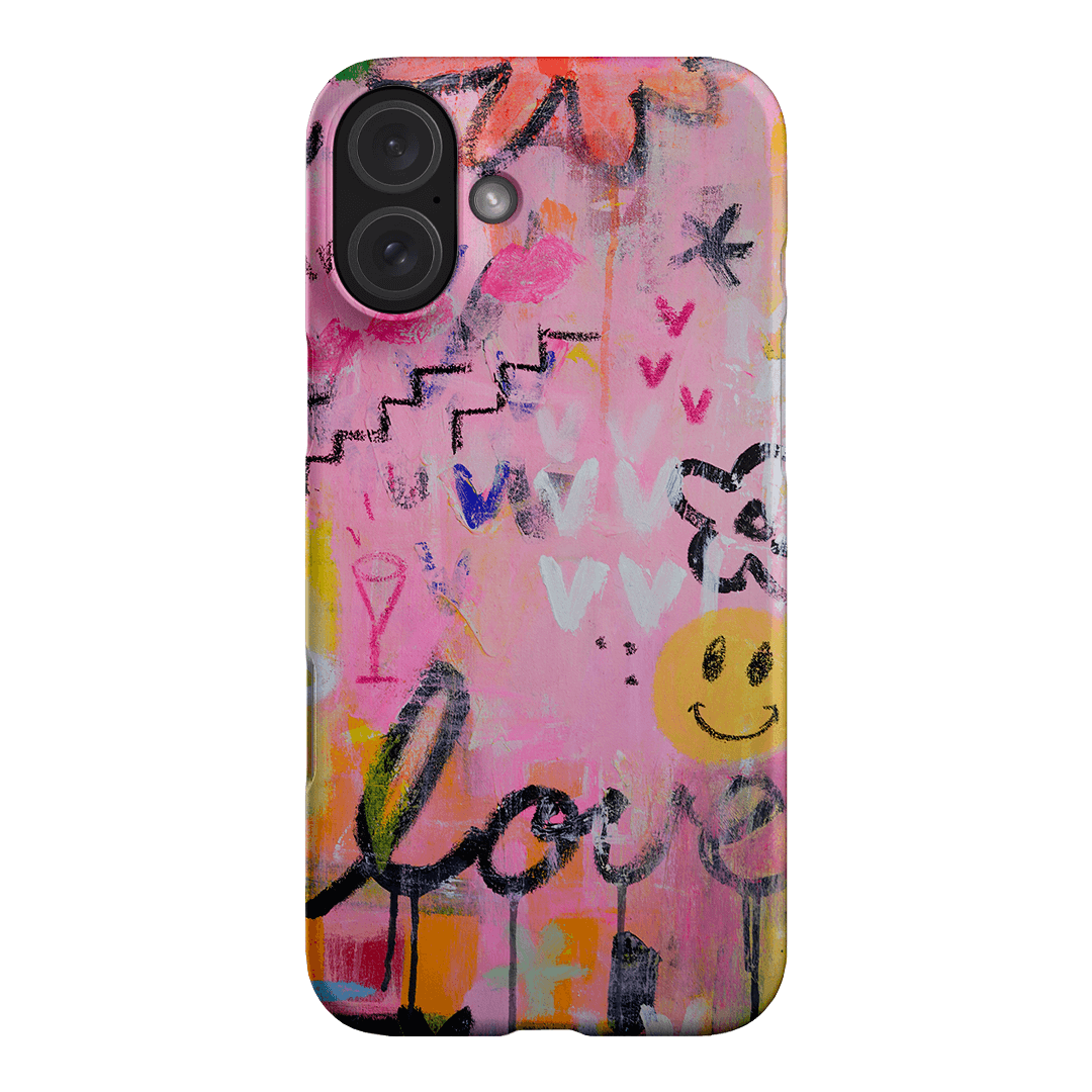 Love Smiles Printed Phone Cases iPhone 16 Plus / Snap by Jackie Green - The Dairy