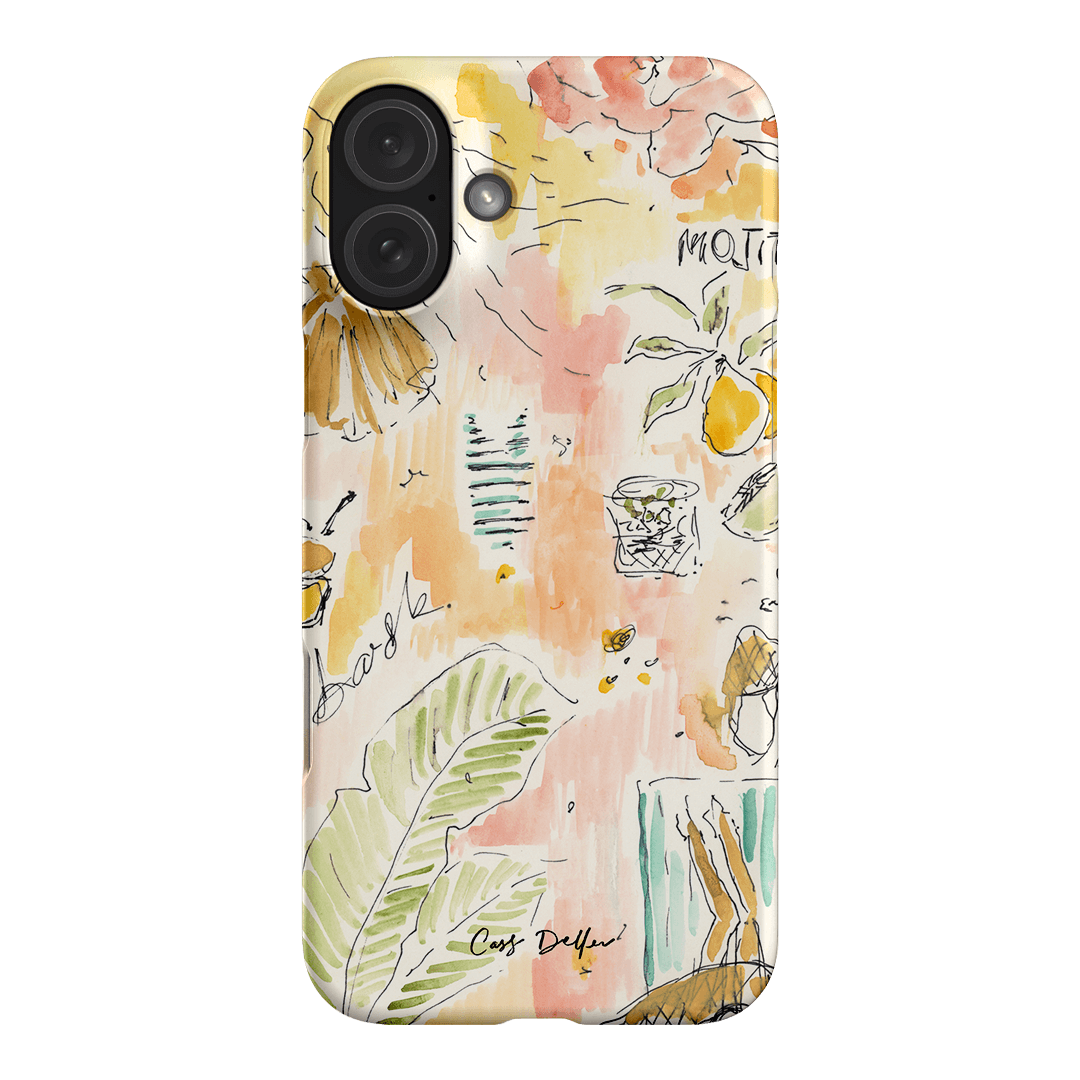 Mojito Printed Phone Cases iPhone 16 Plus / Snap by Cass Deller - The Dairy