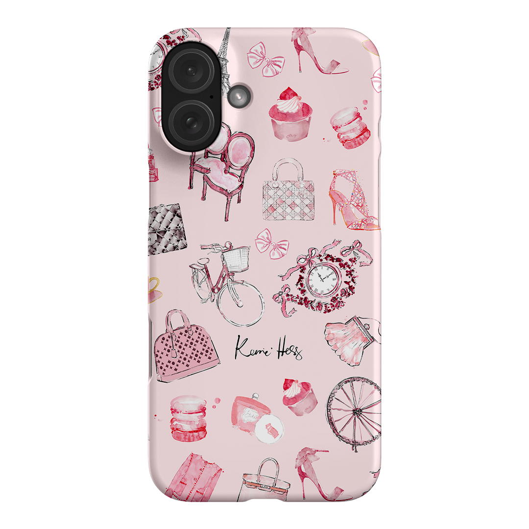 Paris Printed Phone Cases iPhone 16 Plus / Snap by Kerrie Hess - The Dairy