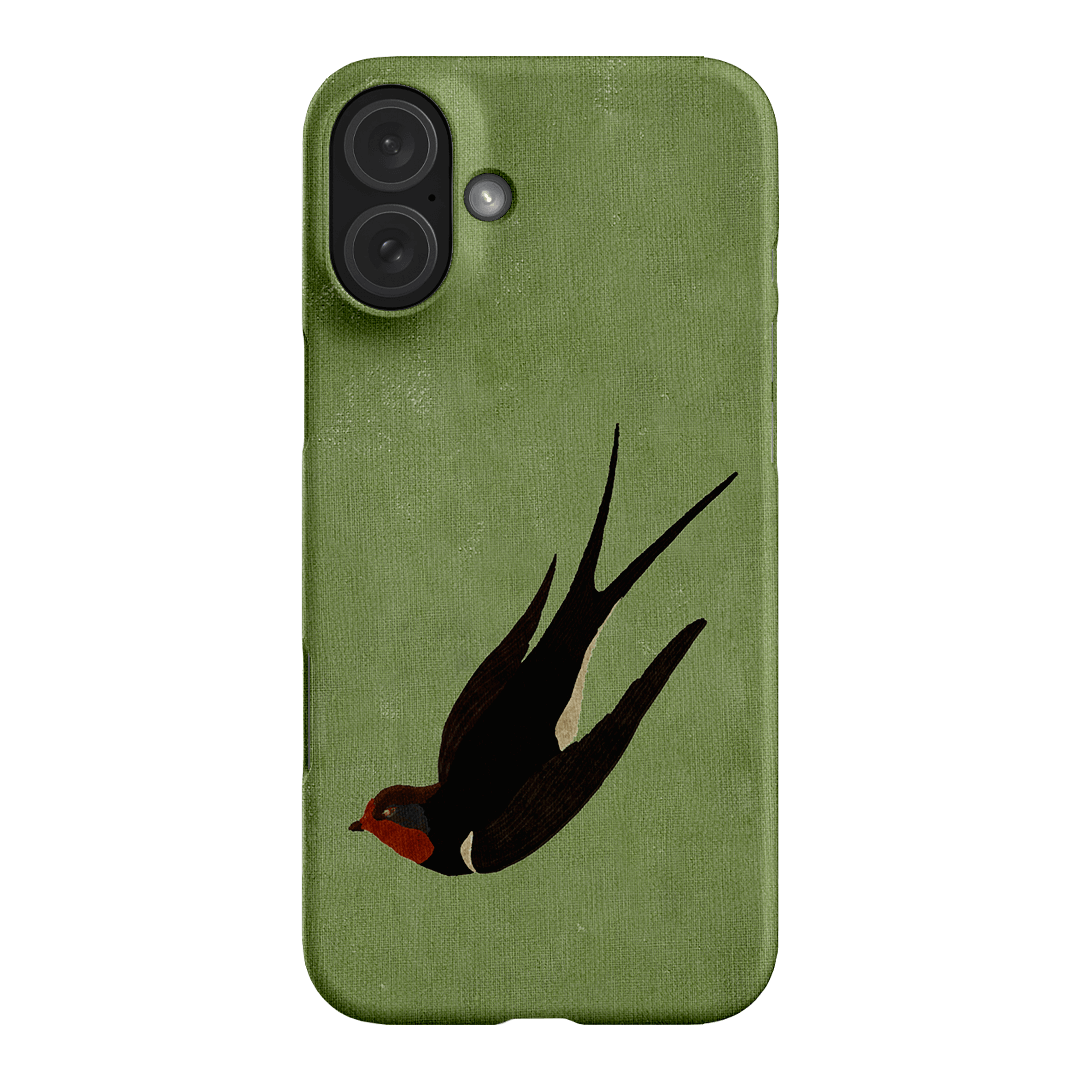 Swallow Printed Phone Cases iPhone 16 Plus / Snap by Fenton & Fenton - The Dairy