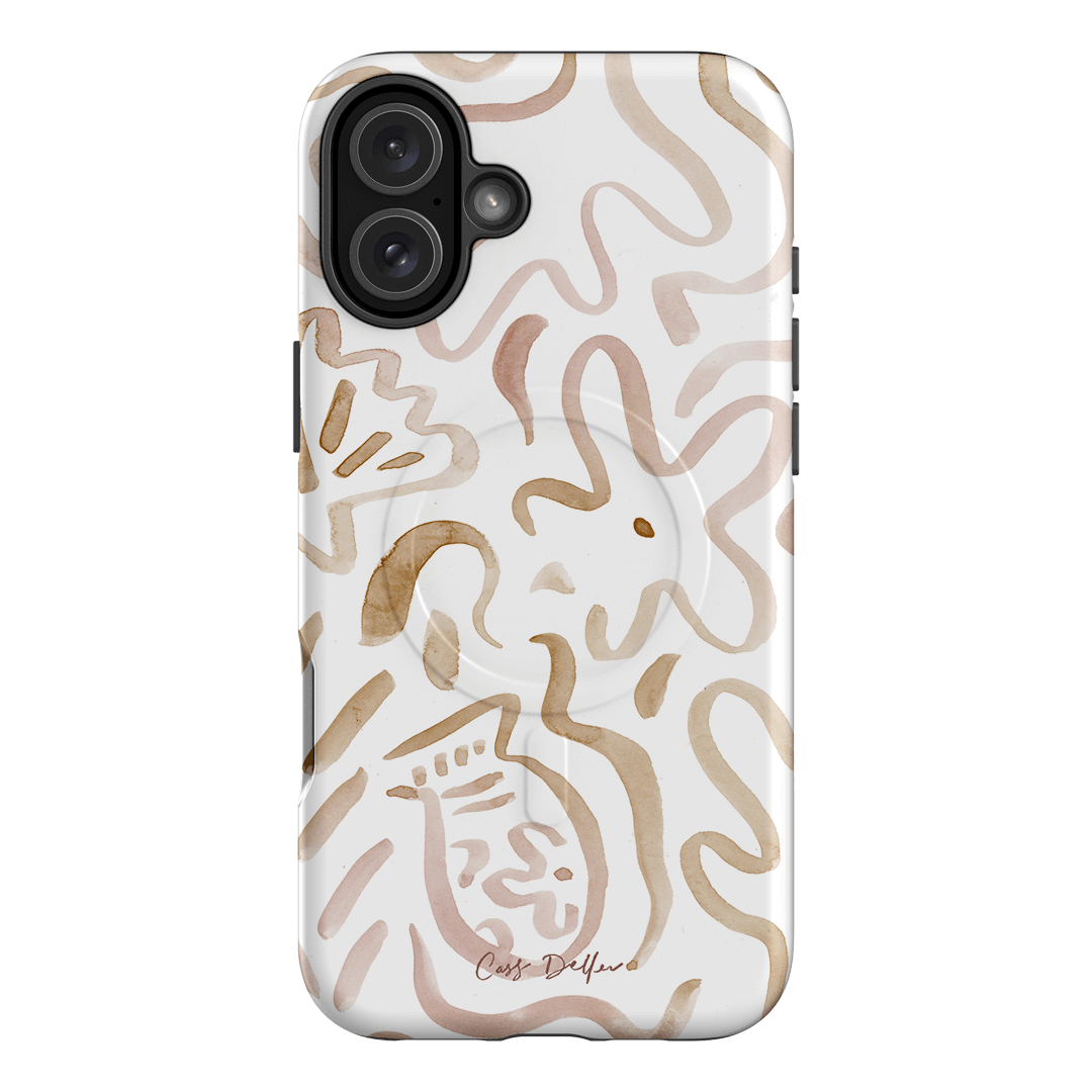 Flow Printed Phone Cases iPhone 16 Plus / Armoured MagSafe by Cass Deller - The Dairy