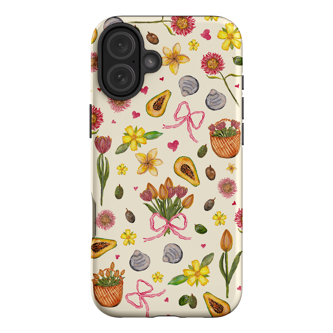 Bouquets & Bows Printed Phone Cases iPhone 16 Plus / Armoured by BG. Studio - The Dairy