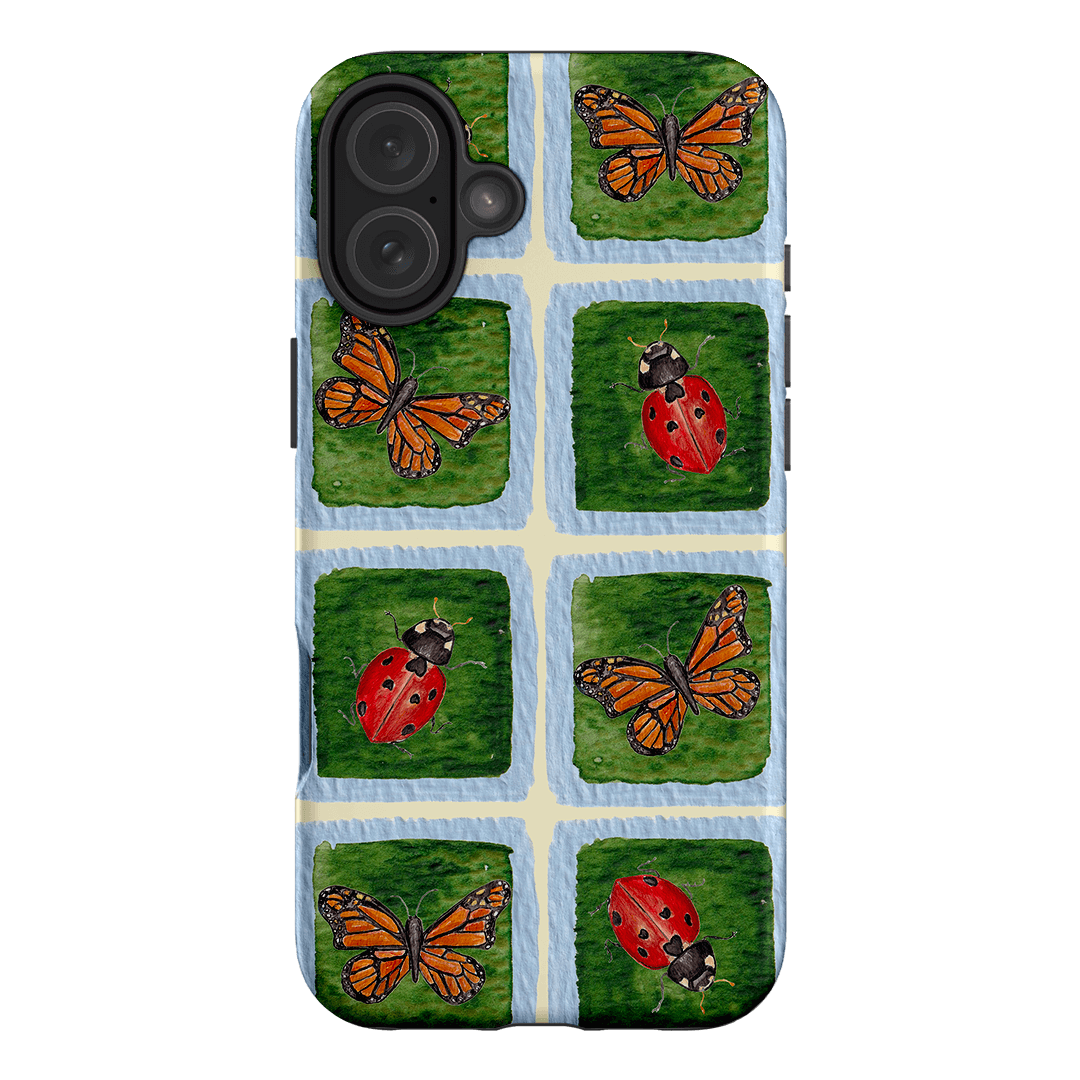 Butterflies & Ladybugs Printed Phone Cases iPhone 16 Plus / Armoured by BG. Studio - The Dairy