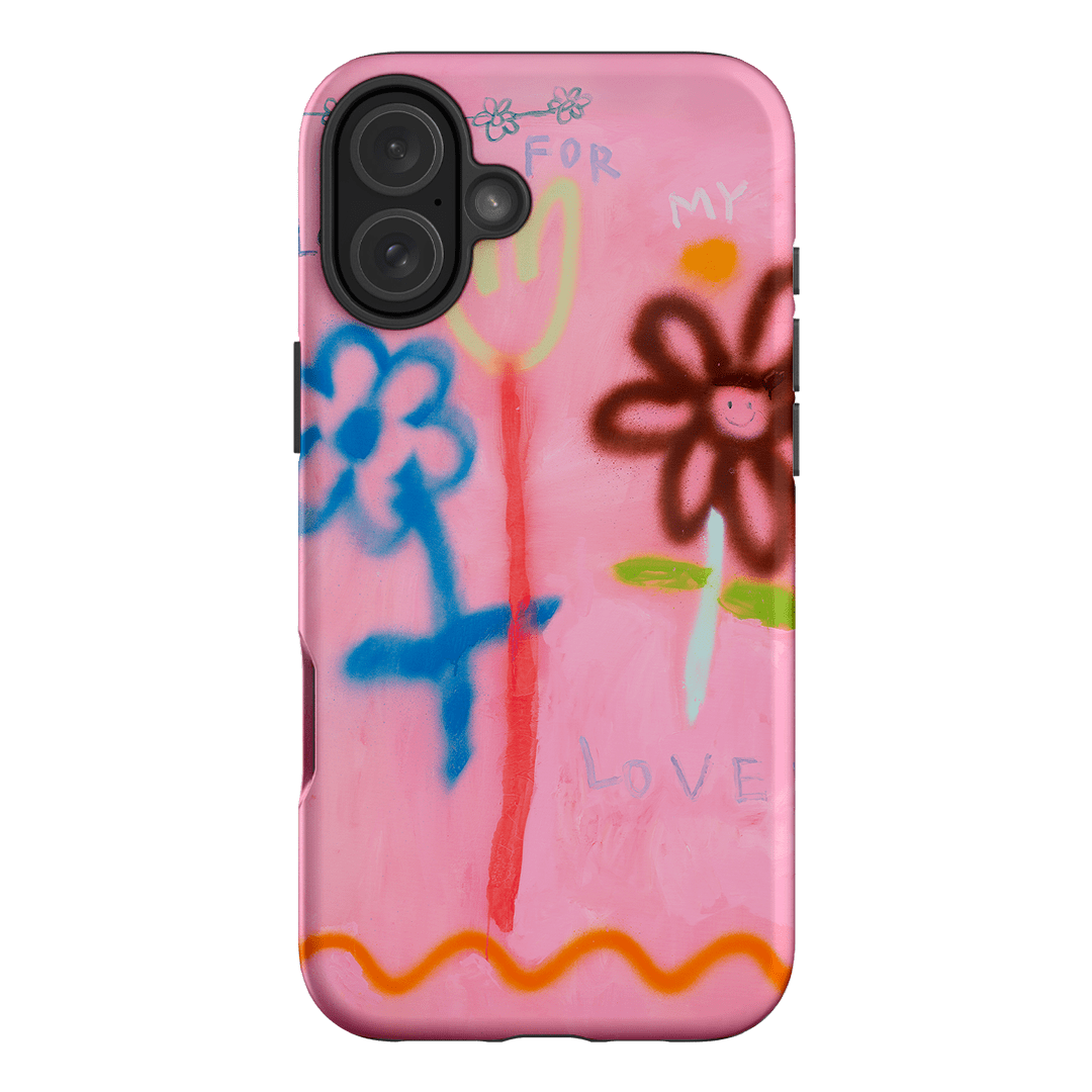 Flowers Printed Phone Cases iPhone 16 Plus / Armoured by Kate Eliza - The Dairy