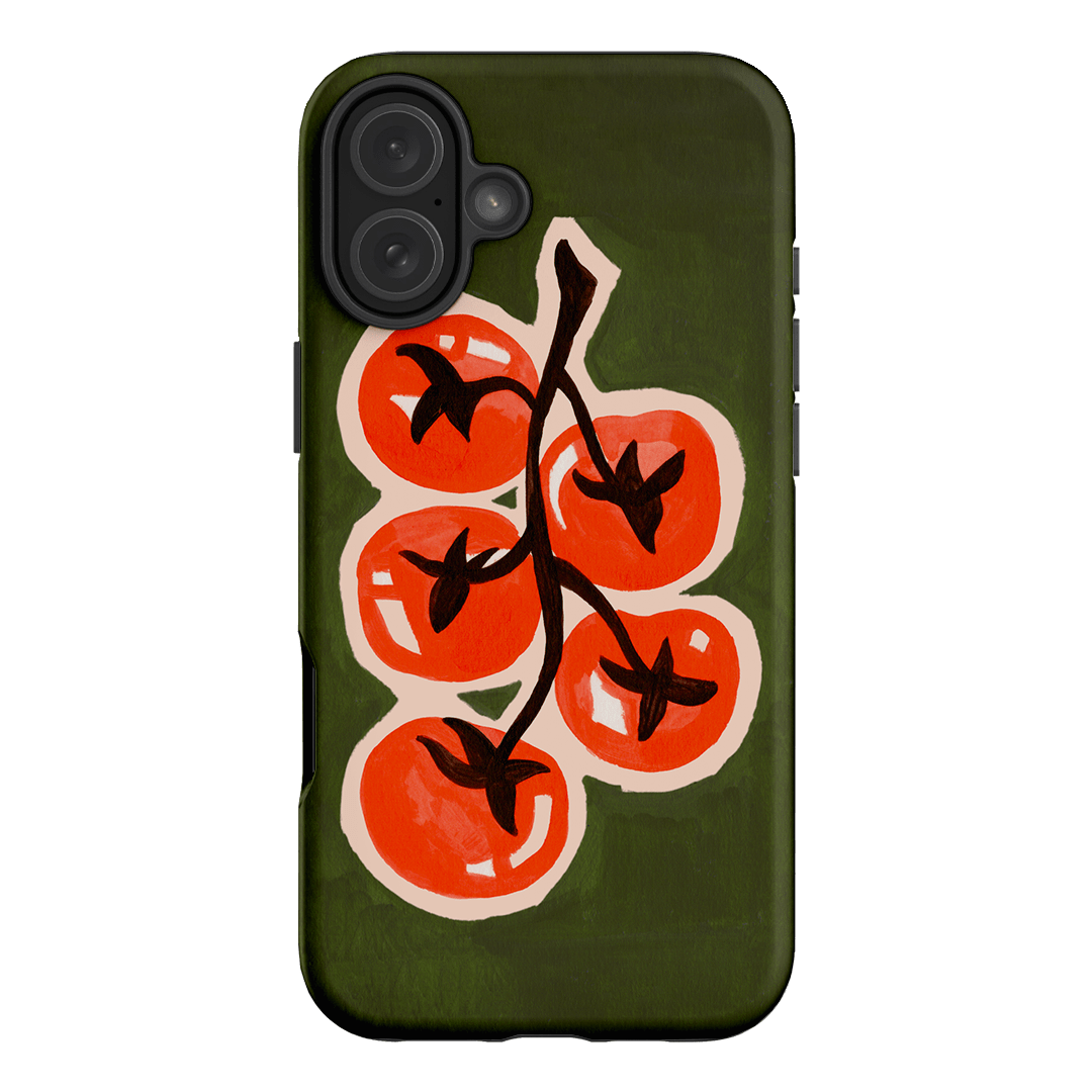 Tomatoes Printed Phone Cases iPhone 16 Plus / Armoured by Studio Bon - The Dairy