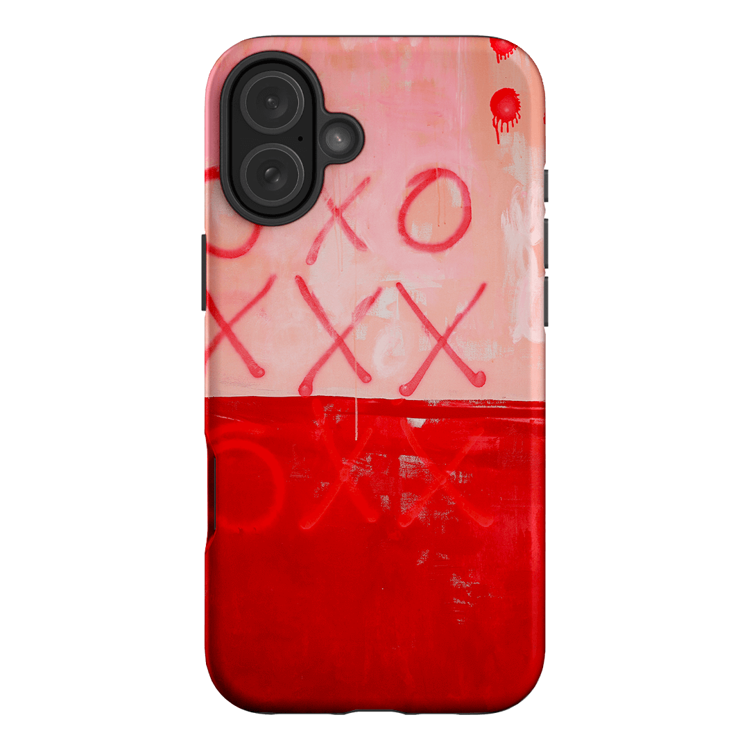 XOXO Printed Phone Cases iPhone 16 Plus / Armoured by Jackie Green - The Dairy