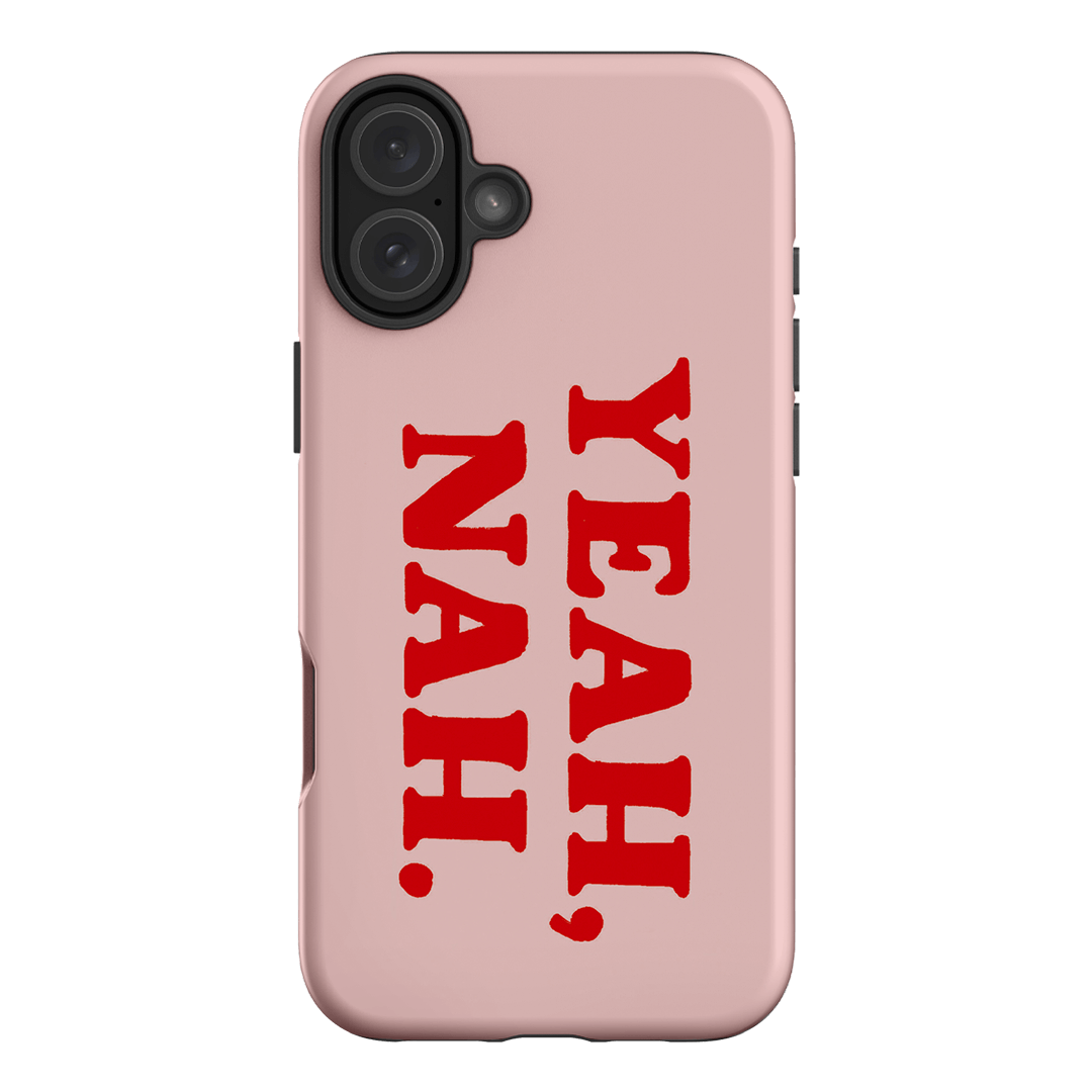 Yeah Nah Printed Phone Cases iPhone 16 Plus / Armoured by Jasmine Dowling - The Dairy