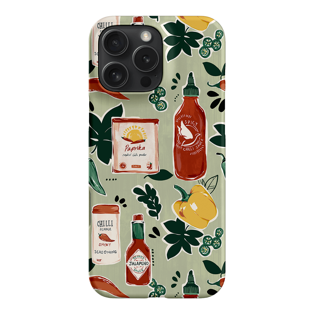 Chilli Pepper Printed Phone Cases iPhone 16 Pro Max / Snap by Charlie Taylor - The Dairy