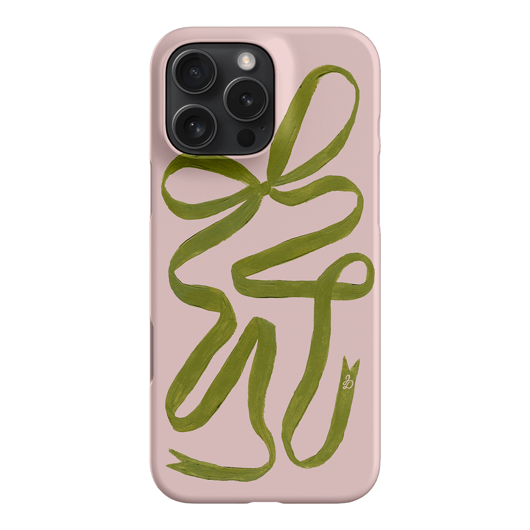 Garden Ribbon Printed Phone Cases iPhone 16 Pro Max / Snap by Jasmine Dowling - The Dairy