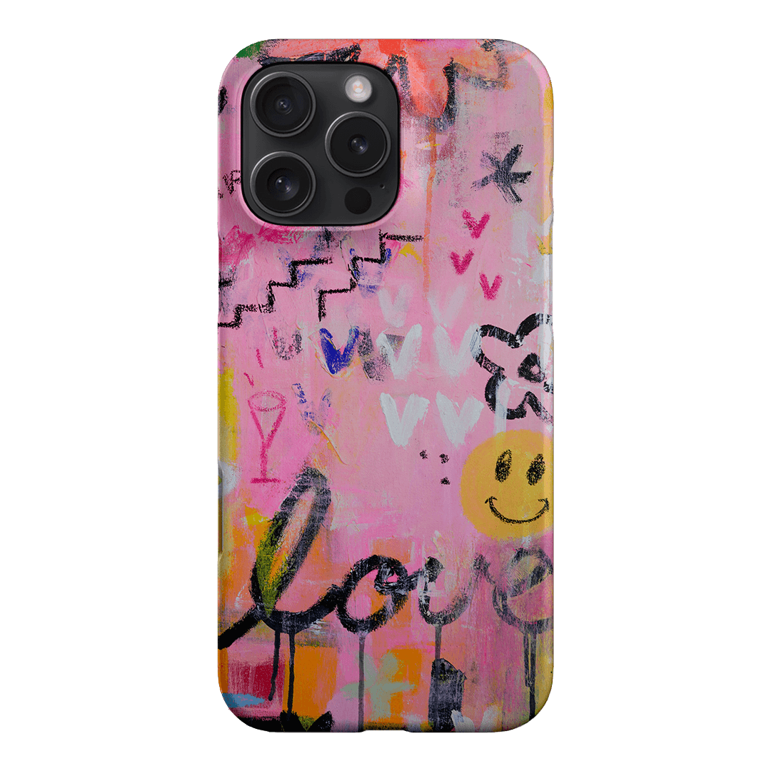 Love Smiles Printed Phone Cases iPhone 16 Pro Max / Snap by Jackie Green - The Dairy