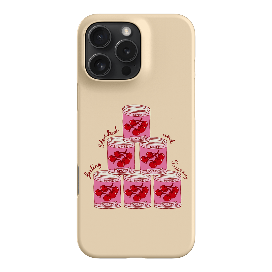 Saucy Supper Printed Phone Cases iPhone 16 Pro Max / Snap by The Dairy - The Dairy