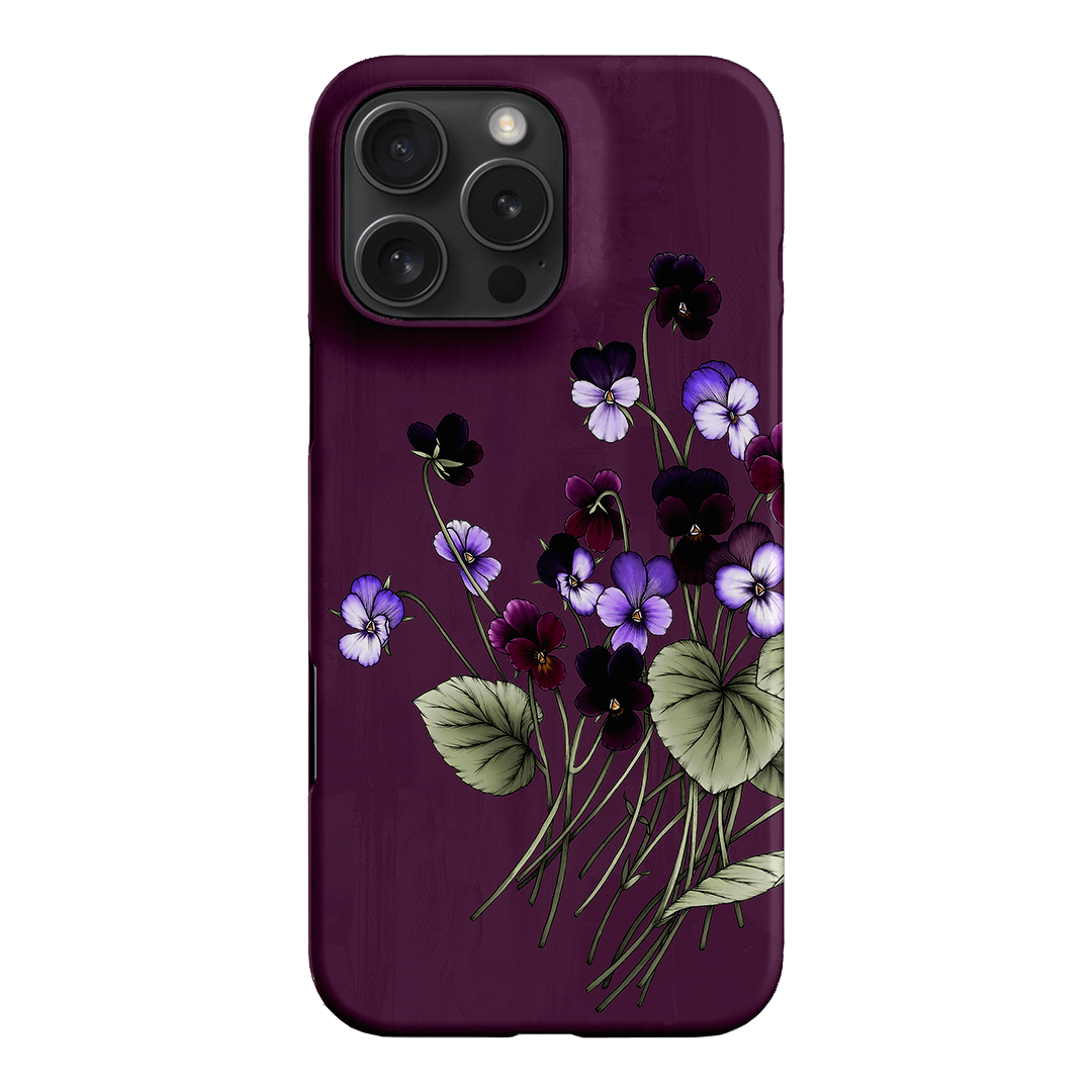 Viola Printed Phone Cases iPhone 16 Pro Max / Snap by Typoflora - The Dairy