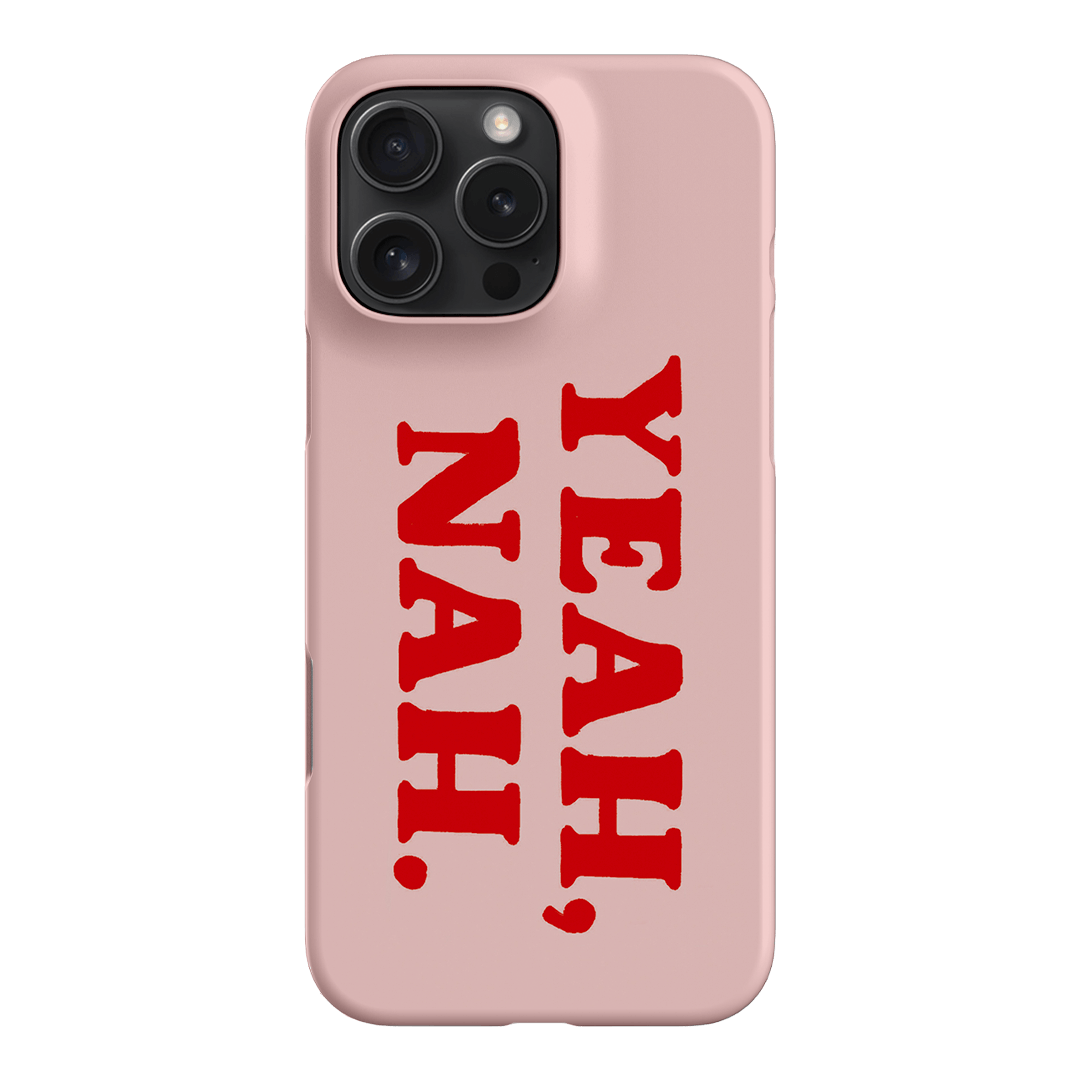 Yeah Nah Printed Phone Cases iPhone 16 Pro Max / Snap by Jasmine Dowling - The Dairy