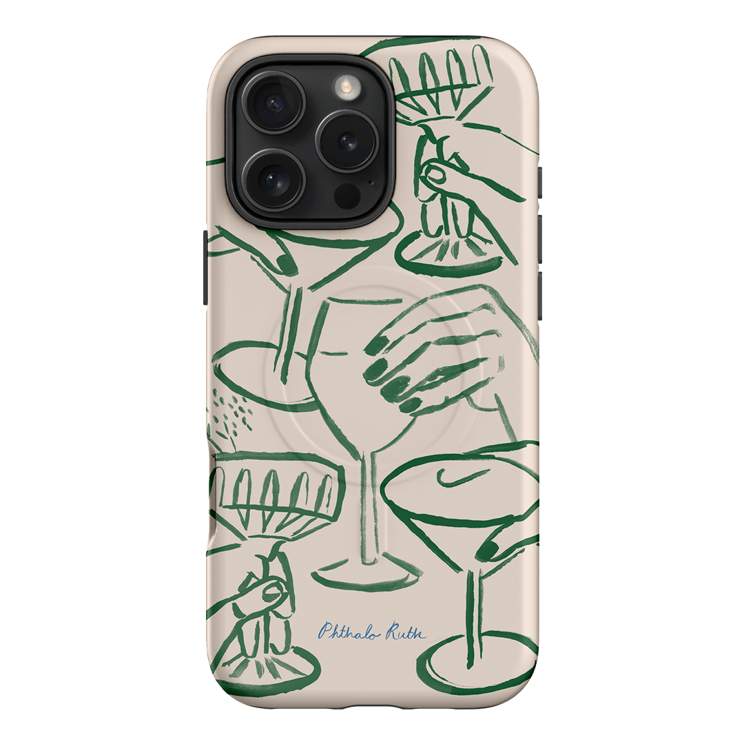 Cheers Printed Phone Cases iPhone 16 Pro Max / Armoured MagSafe by Phthalo Ruth - The Dairy