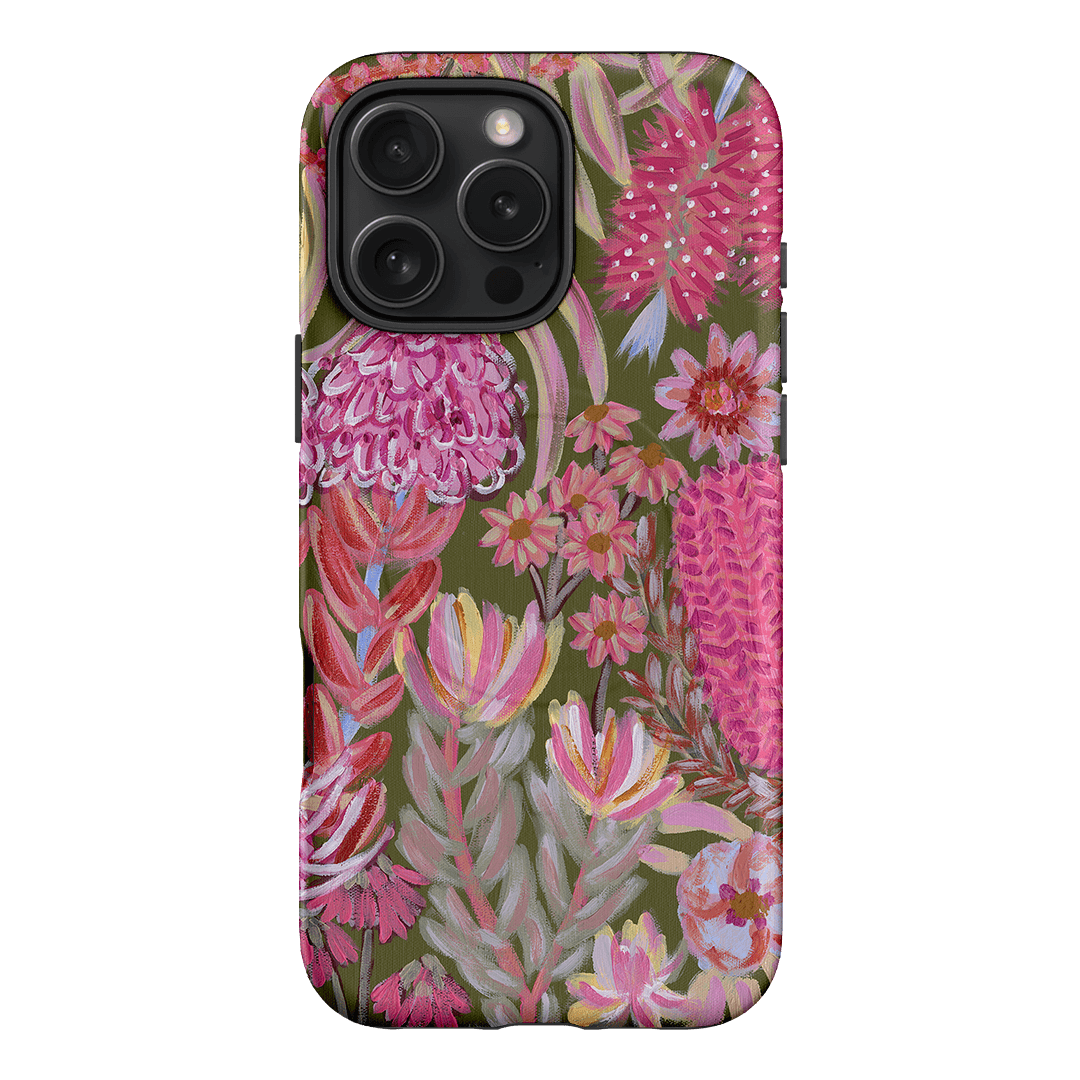 Floral Island Printed Phone Cases iPhone 16 Pro Max / Armoured MagSafe by Amy Gibbs - The Dairy