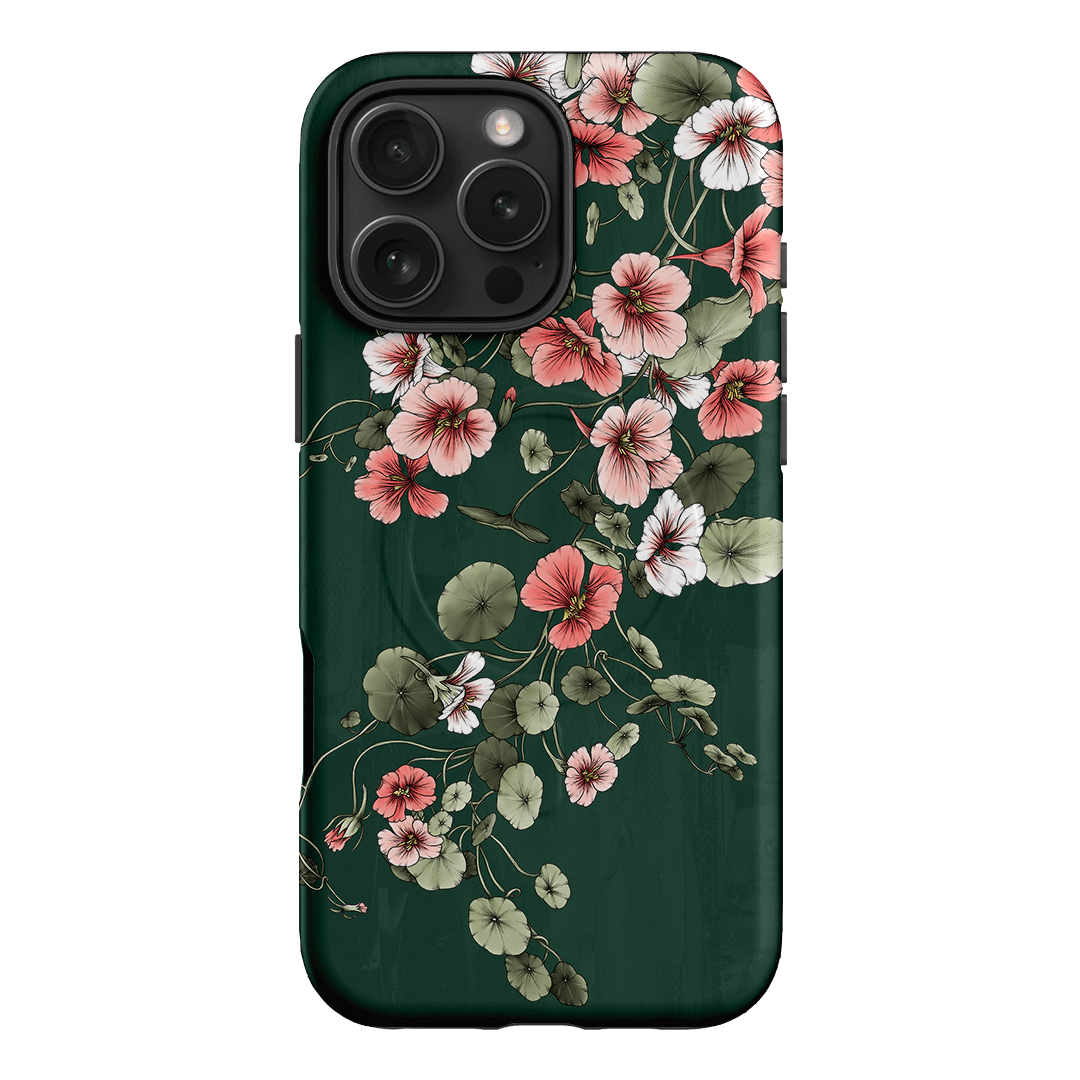 Nasturtium Printed Phone Cases iPhone 16 Pro Max / Armoured MagSafe by Typoflora - The Dairy