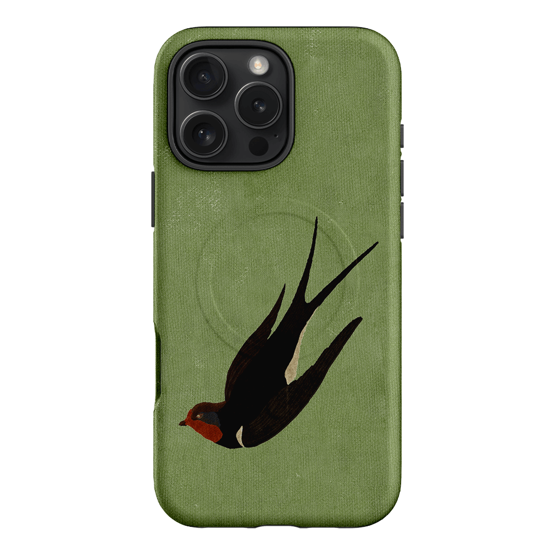 Swallow Printed Phone Cases iPhone 16 Pro Max / Armoured MagSafe by Fenton & Fenton - The Dairy