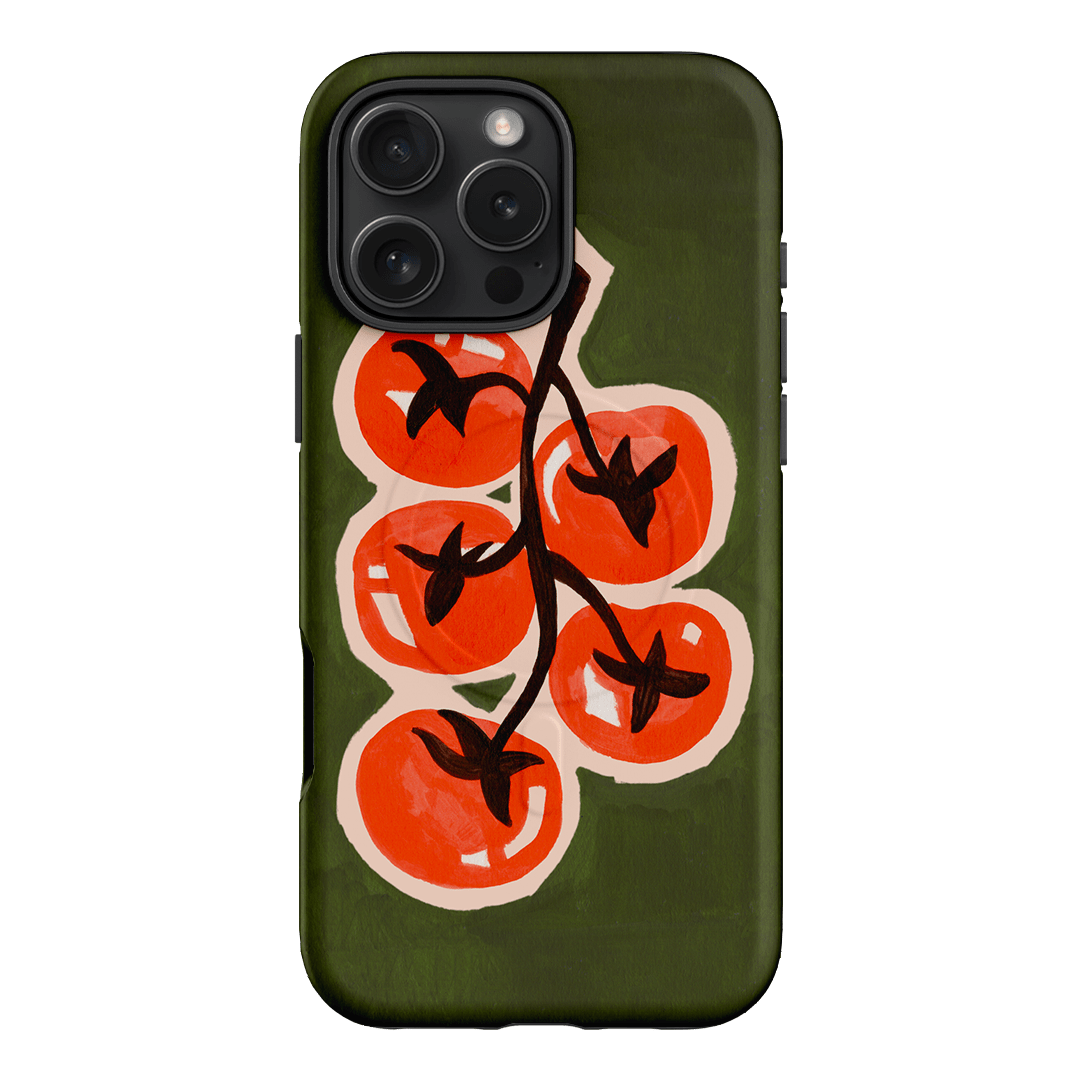 Tomatoes Printed Phone Cases iPhone 16 Pro Max / Armoured MagSafe by Studio Bon - The Dairy