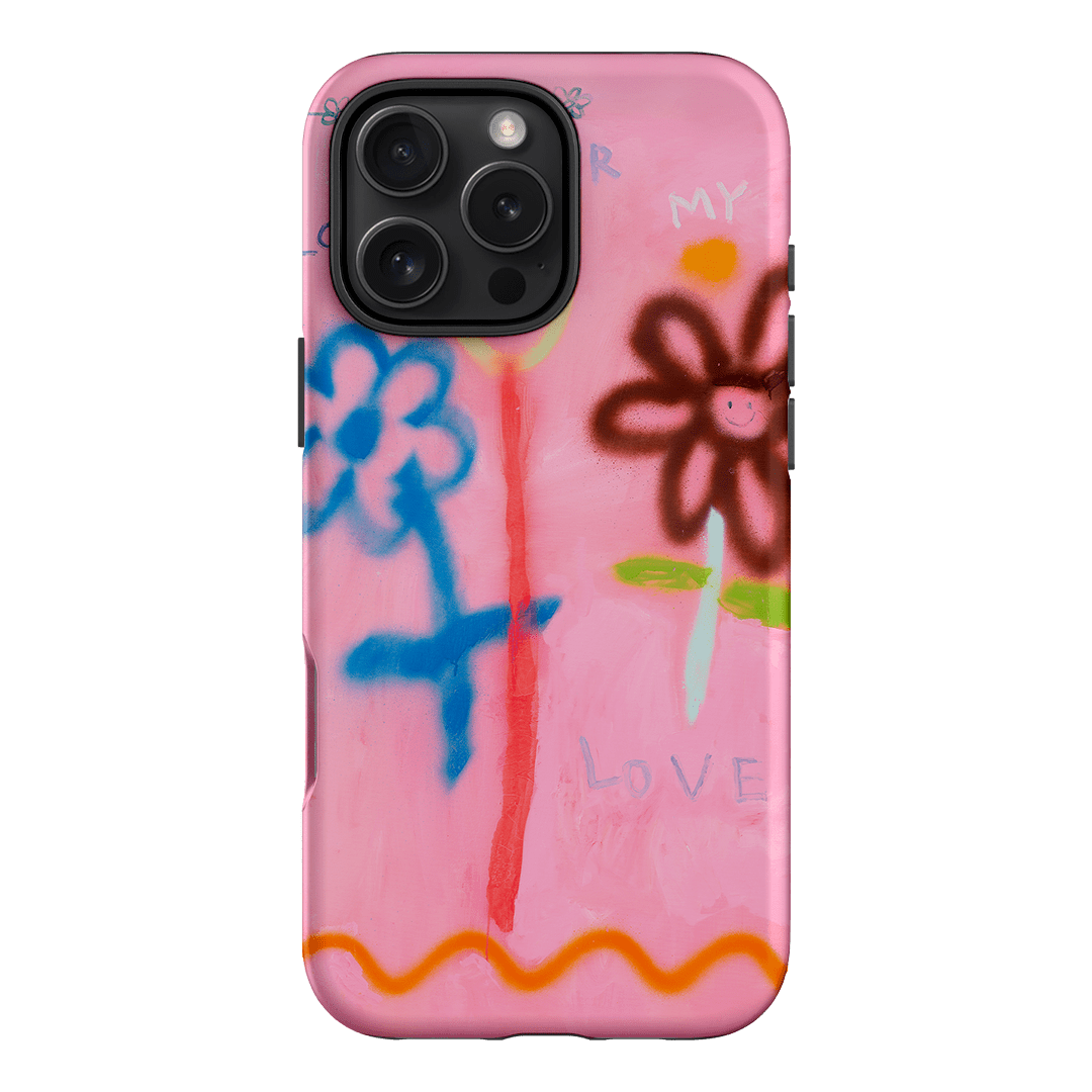 Flowers Printed Phone Cases iPhone 16 Pro Max / Armoured by Kate Eliza - The Dairy