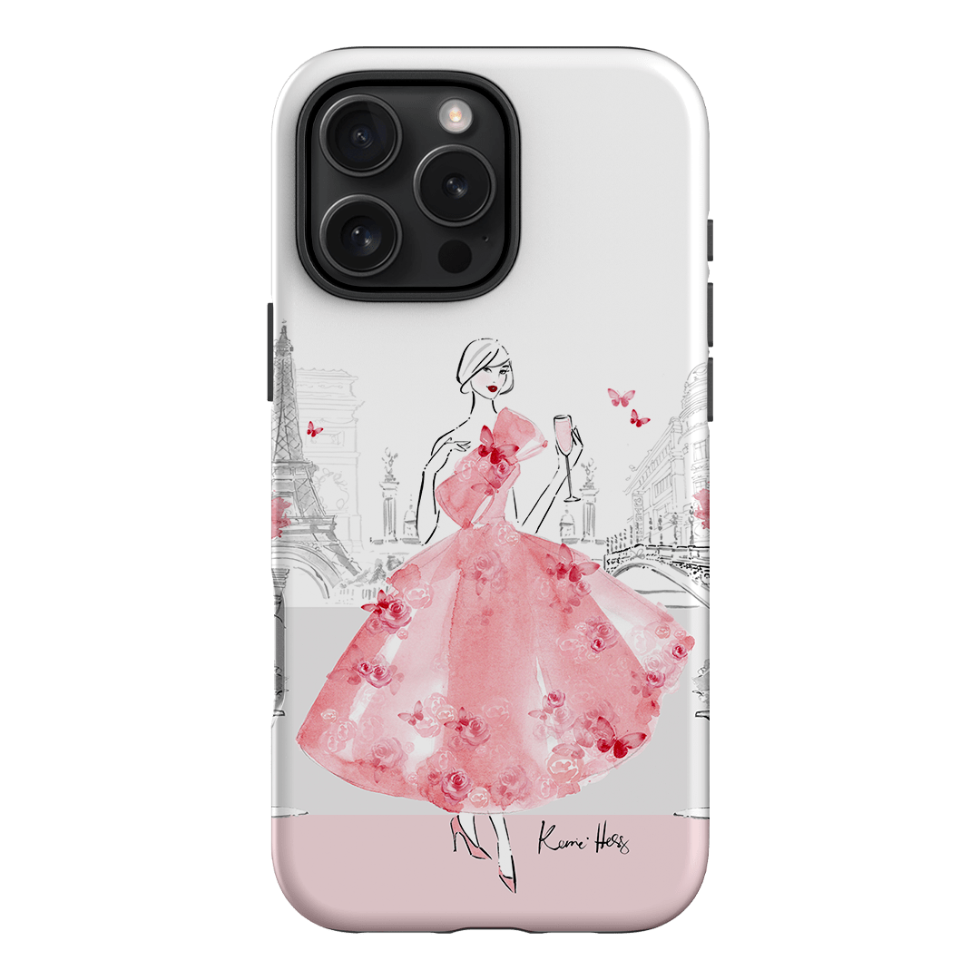 Rose Paris Printed Phone Cases iPhone 16 Pro Max / Armoured by Kerrie Hess - The Dairy