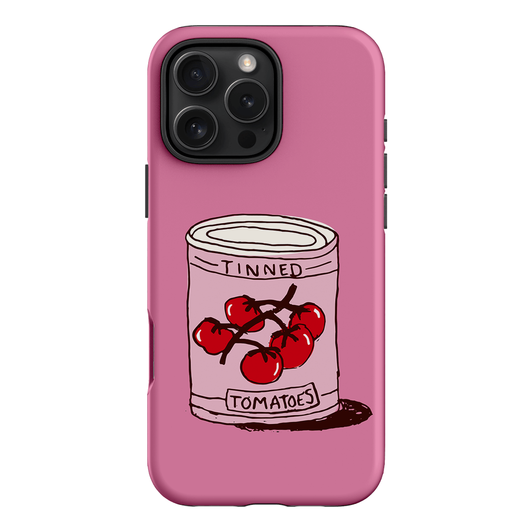 Saucy Pink Printed Phone Cases iPhone 16 Pro Max / Armoured by The Dairy - The Dairy