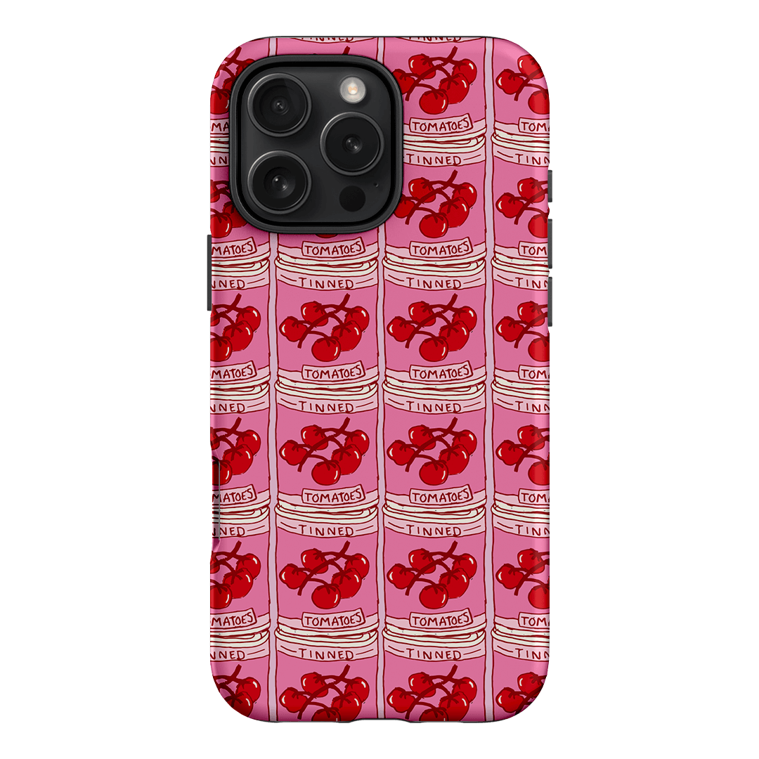 Tinned Tomatoes Printed Phone Cases iPhone 16 Pro Max / Armoured by The Dairy - The Dairy