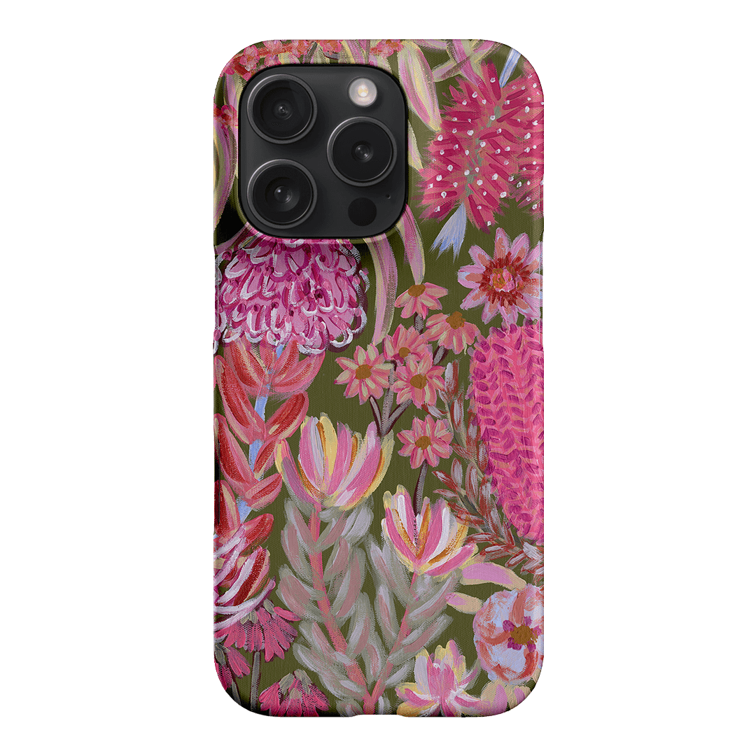 Floral Island Printed Phone Cases iPhone 16 Pro / Snap by Amy Gibbs - The Dairy