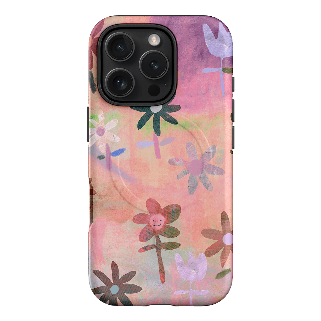 Lazy Daisy Printed Phone Cases iPhone 16 Pro / Armoured MagSafe by Kate Eliza - The Dairy