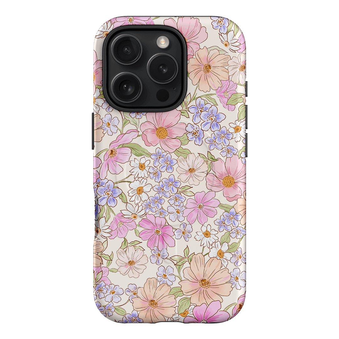 Lillia Flower Printed Phone Cases iPhone 16 Pro / Armoured MagSafe by Oak Meadow - The Dairy