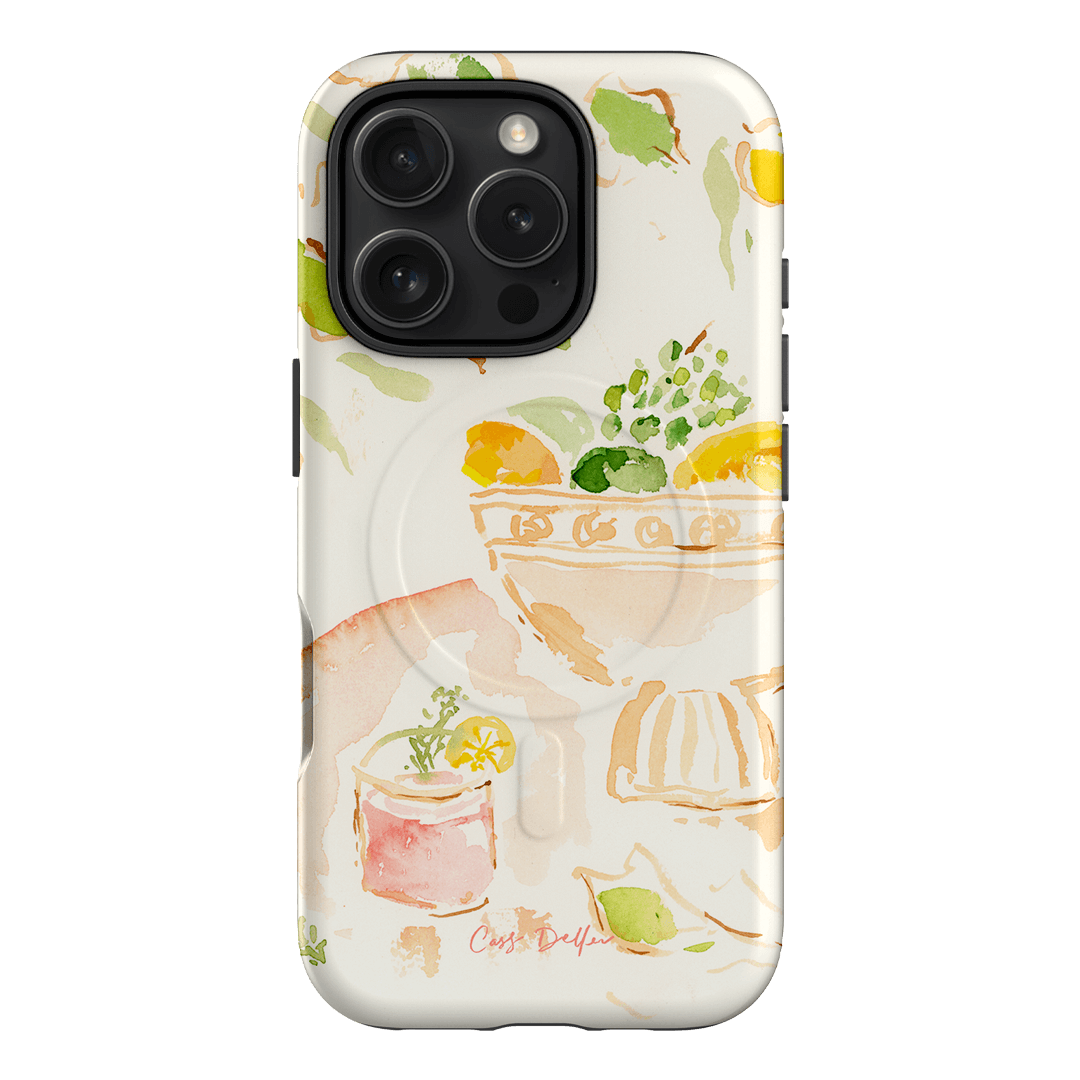 Sorrento Printed Phone Cases iPhone 16 Pro / Armoured MagSafe by Cass Deller - The Dairy