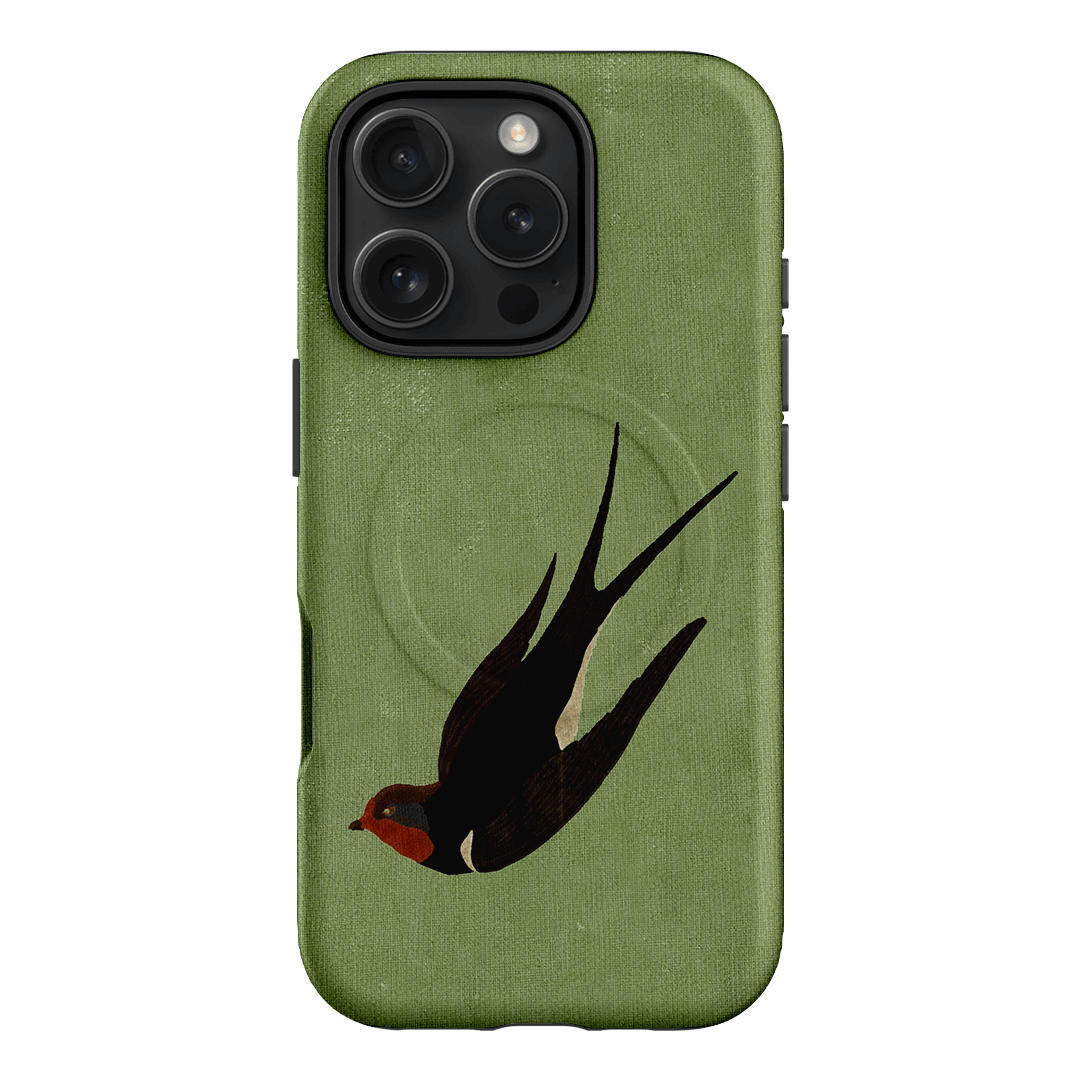 Swallow Printed Phone Cases iPhone 16 Pro / Armoured MagSafe by Fenton & Fenton - The Dairy