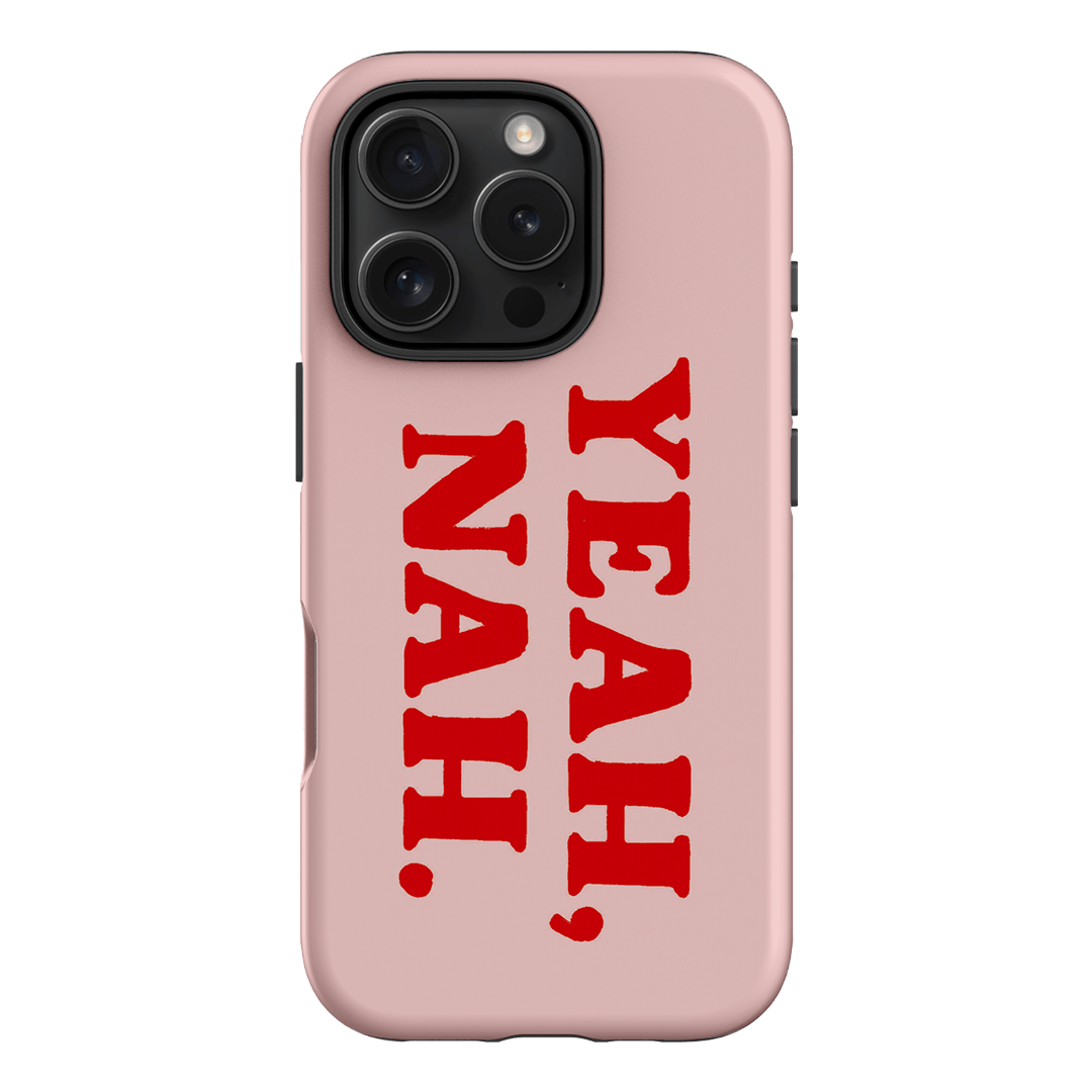 Yeah Nah Printed Phone Cases iPhone 16 Pro / Armoured by Jasmine Dowling - The Dairy