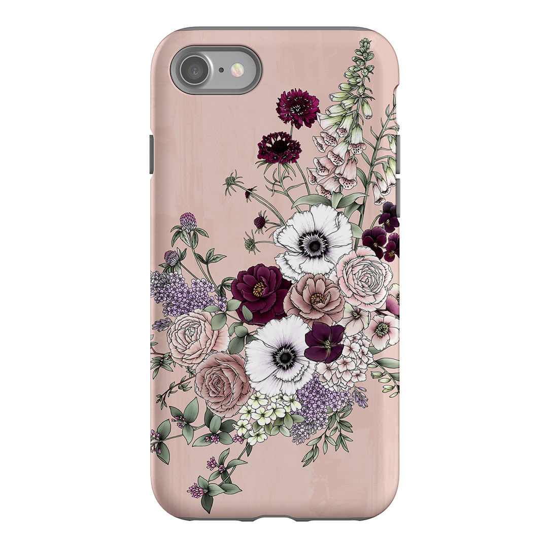 Blush Wildflowers Printed Phone Cases iPhone SE / Armoured by Typoflora - The Dairy