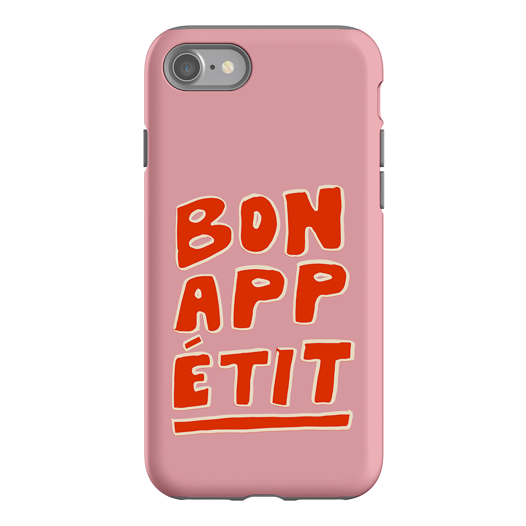 Bon Appetit Pink Printed Phone Cases iPhone SE / Armoured by The Dairy - The Dairy