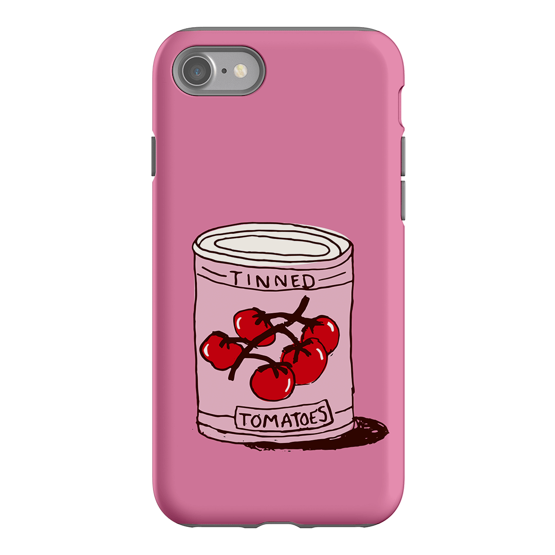 Saucy Pink Printed Phone Cases iPhone SE / Armoured by The Dairy - The Dairy