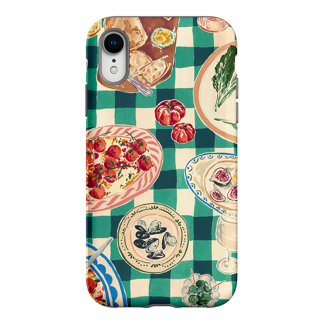 Evening Alfresco Printed Phone Cases iPhone XR / Armoured by Charlie Taylor - The Dairy