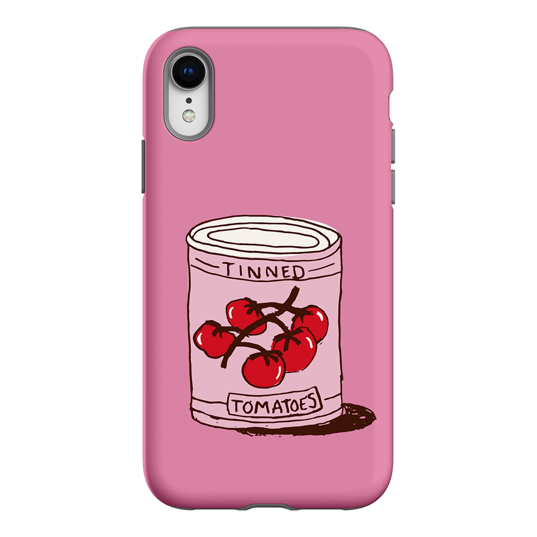 Saucy Pink Printed Phone Cases iPhone XR / Armoured by The Dairy - The Dairy