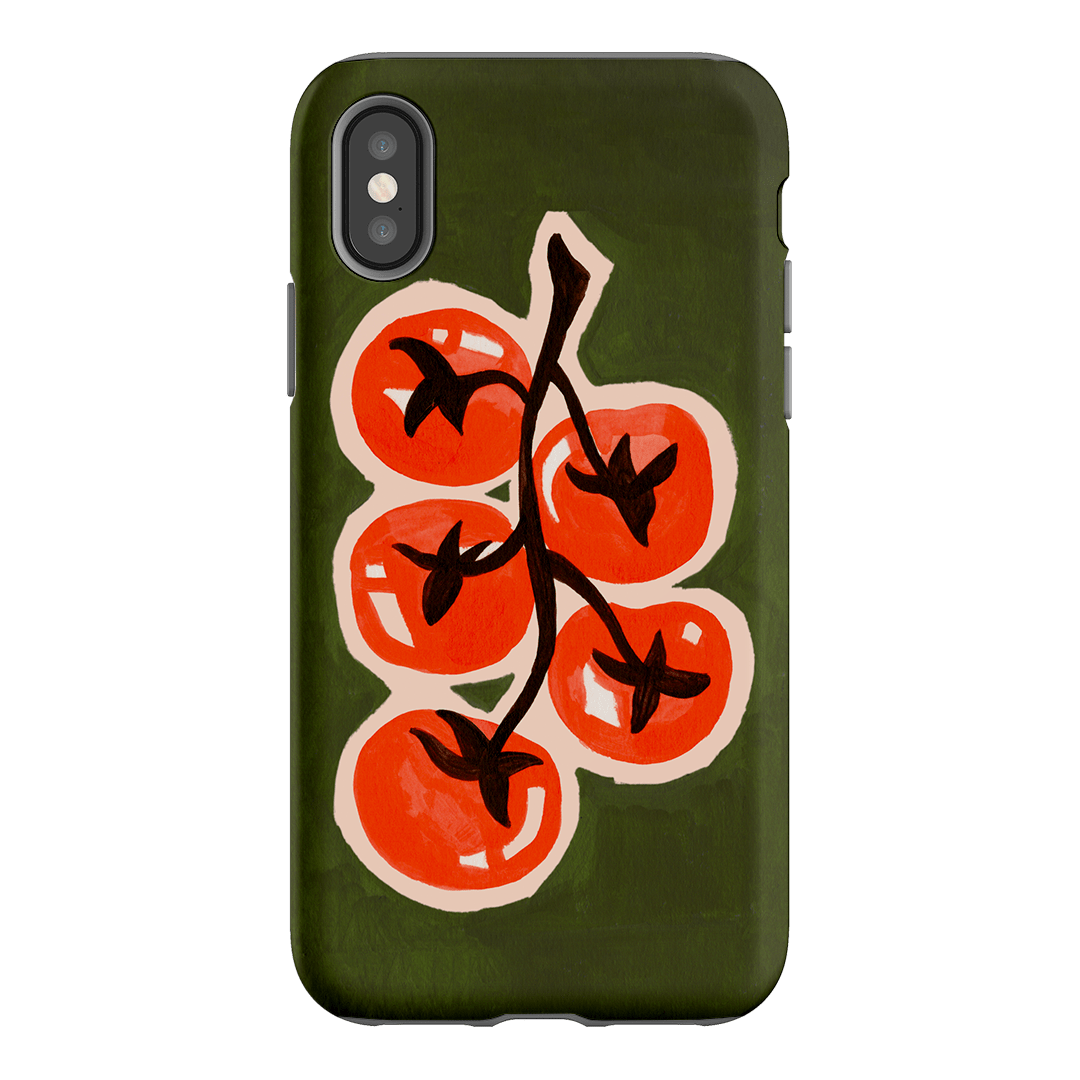 Tomatoes Printed Phone Cases iPhone XS / Armoured by Studio Bon - The Dairy