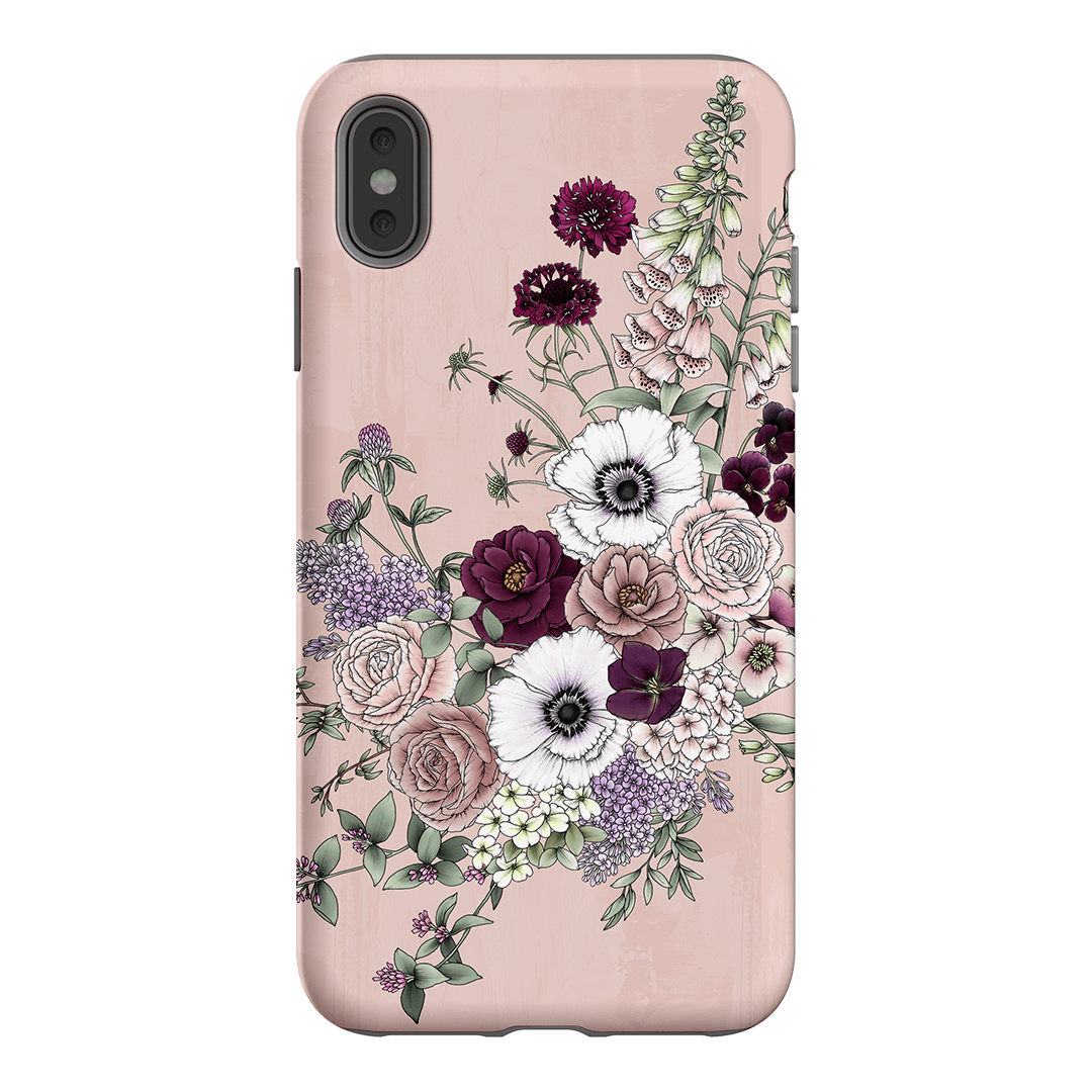 Blush Wildflowers Printed Phone Cases iPhone XS Max / Armoured by Typoflora - The Dairy