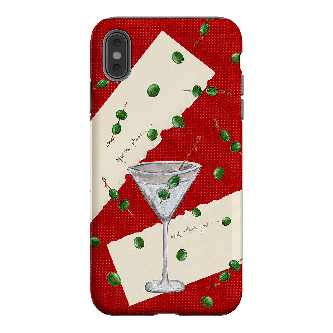 Martini Please Printed Phone Cases iPhone XS Max / Armoured by BG. Studio - The Dairy