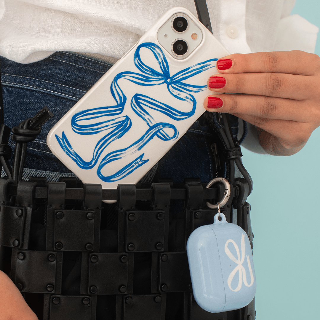 Bowerbird Ribbon Printed Phone Cases by Jasmine Dowling - The Dairy