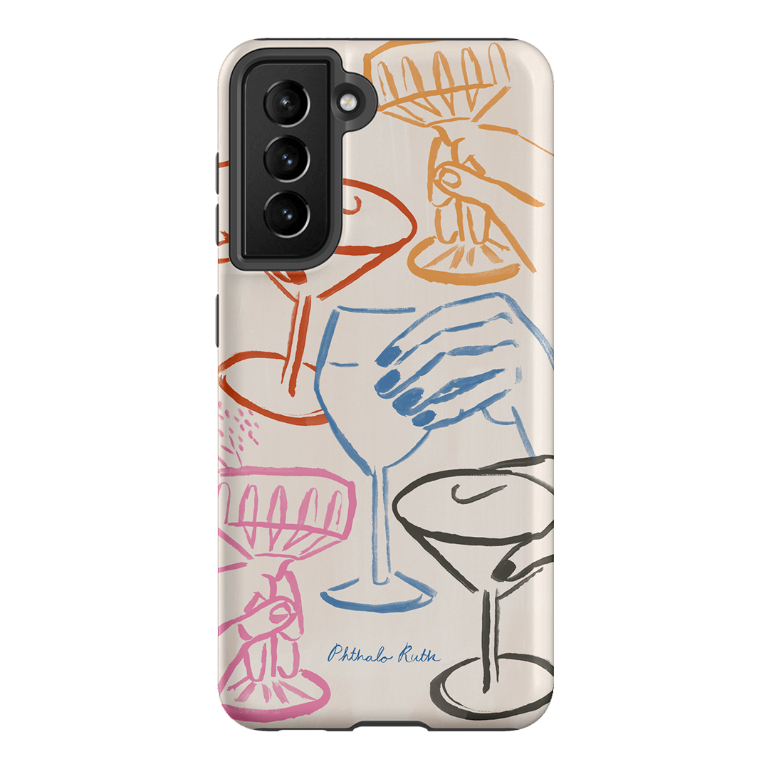 Cheers Multi Printed Phone Cases Samsung Galaxy S21 / Armoured by Phthalo Ruth - The Dairy