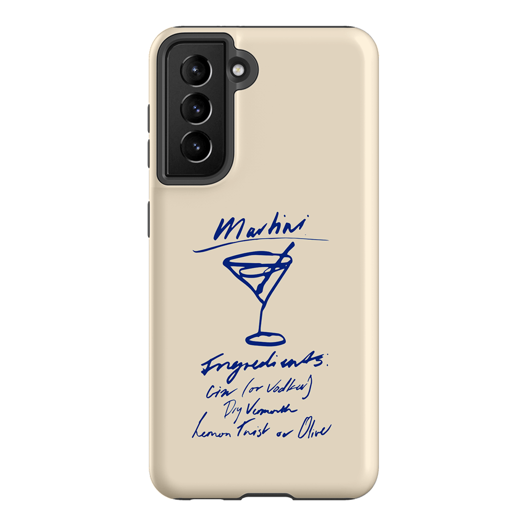 Martini Mood Cream Printed Phone Cases Samsung Galaxy S21 / Armoured by The Dairy - The Dairy