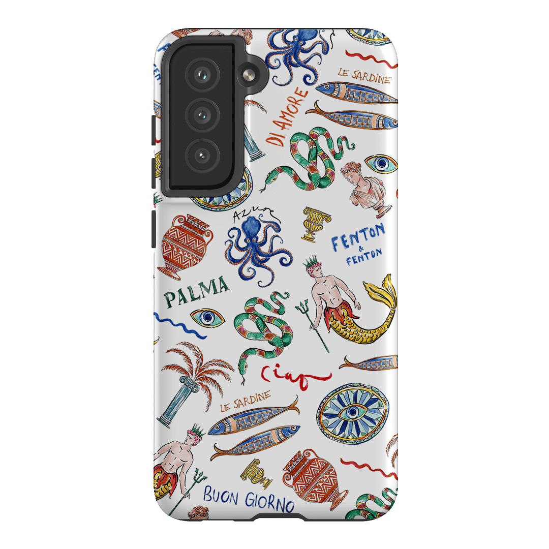 Il Mediterraneo Printed Phone Cases Samsung Galaxy S21 FE / Armoured by Fenton & Fenton - The Dairy