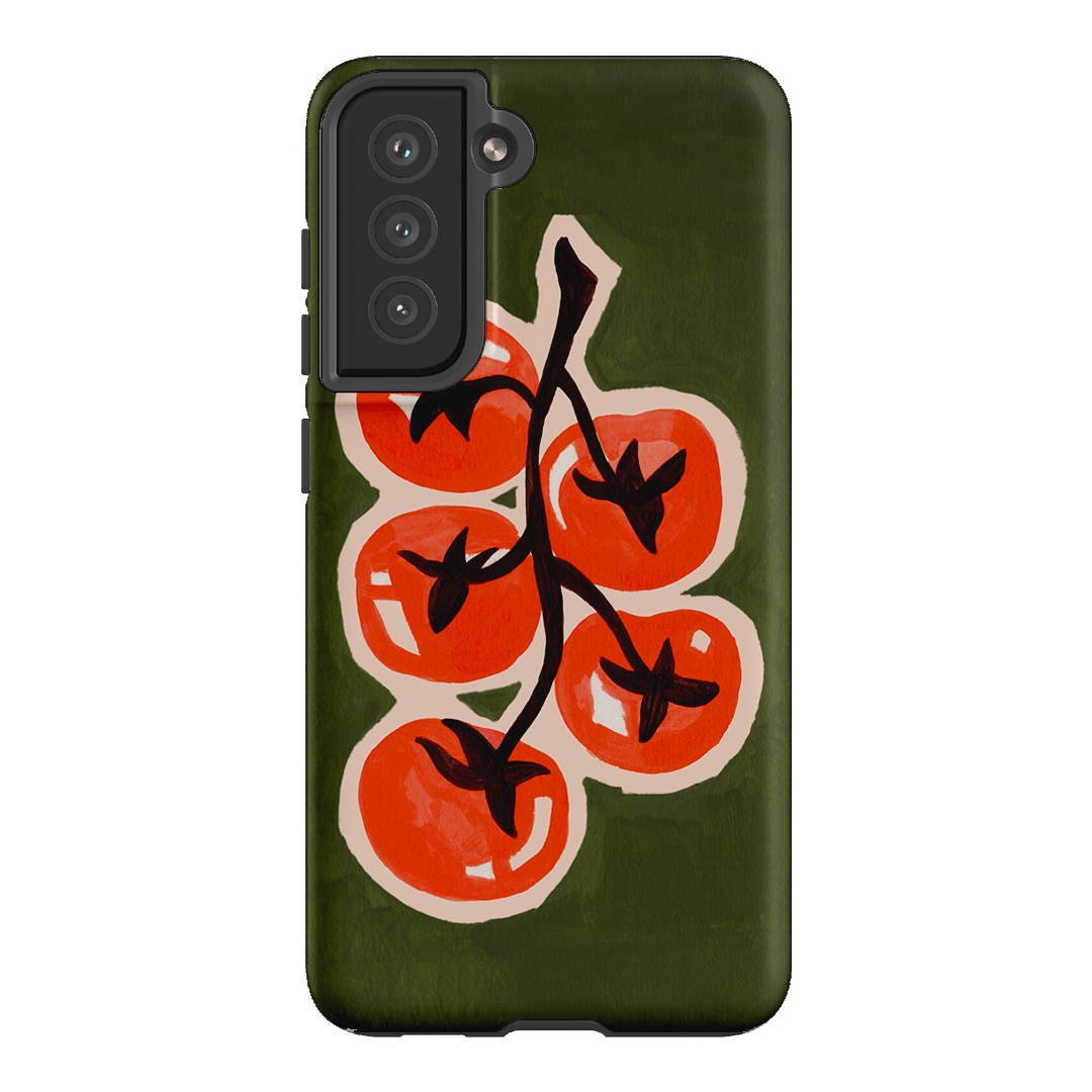 Tomatoes Printed Phone Cases Samsung Galaxy S21 FE / Armoured by Studio Bon - The Dairy