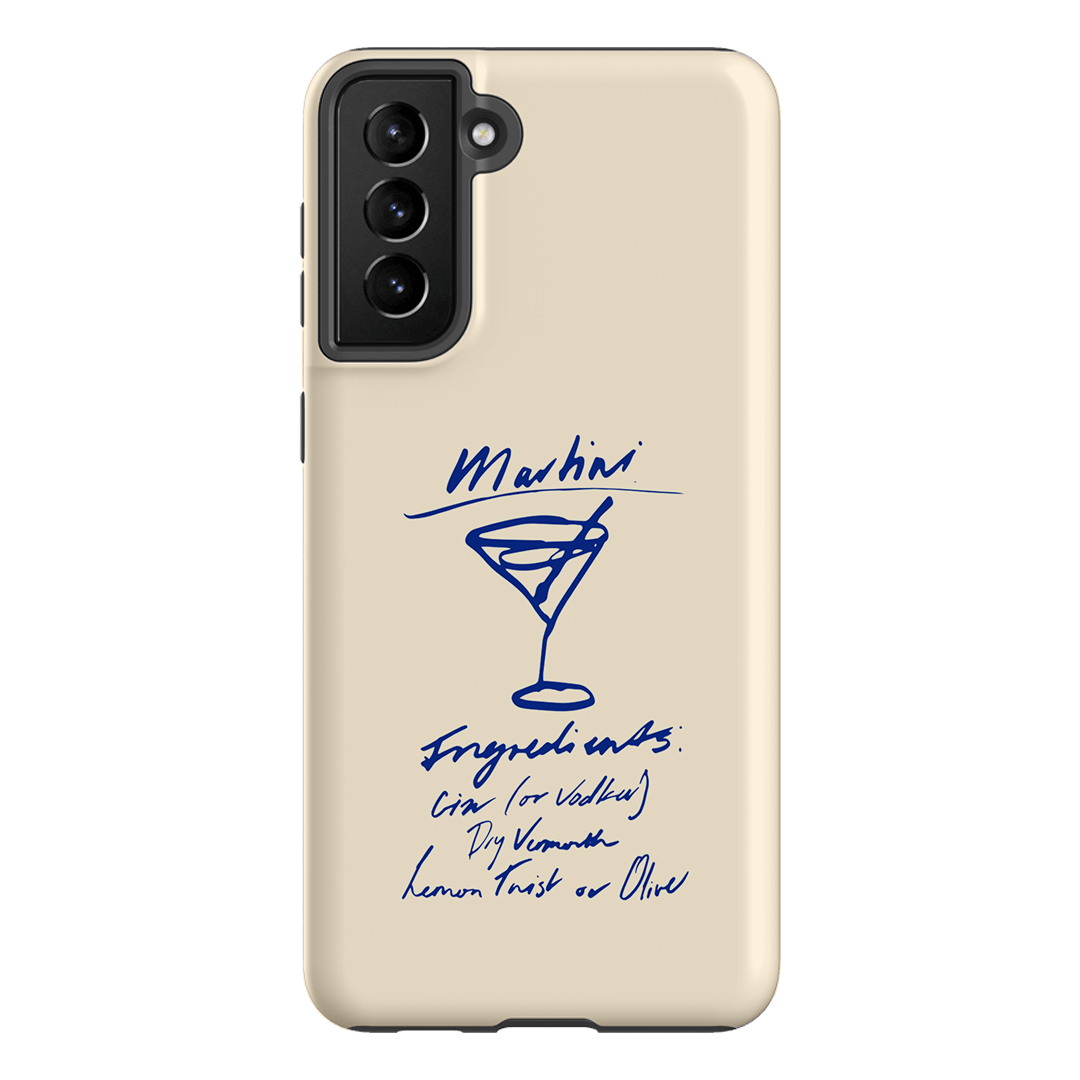 Martini Mood Cream Printed Phone Cases Samsung Galaxy S21 Plus / Armoured by The Dairy - The Dairy